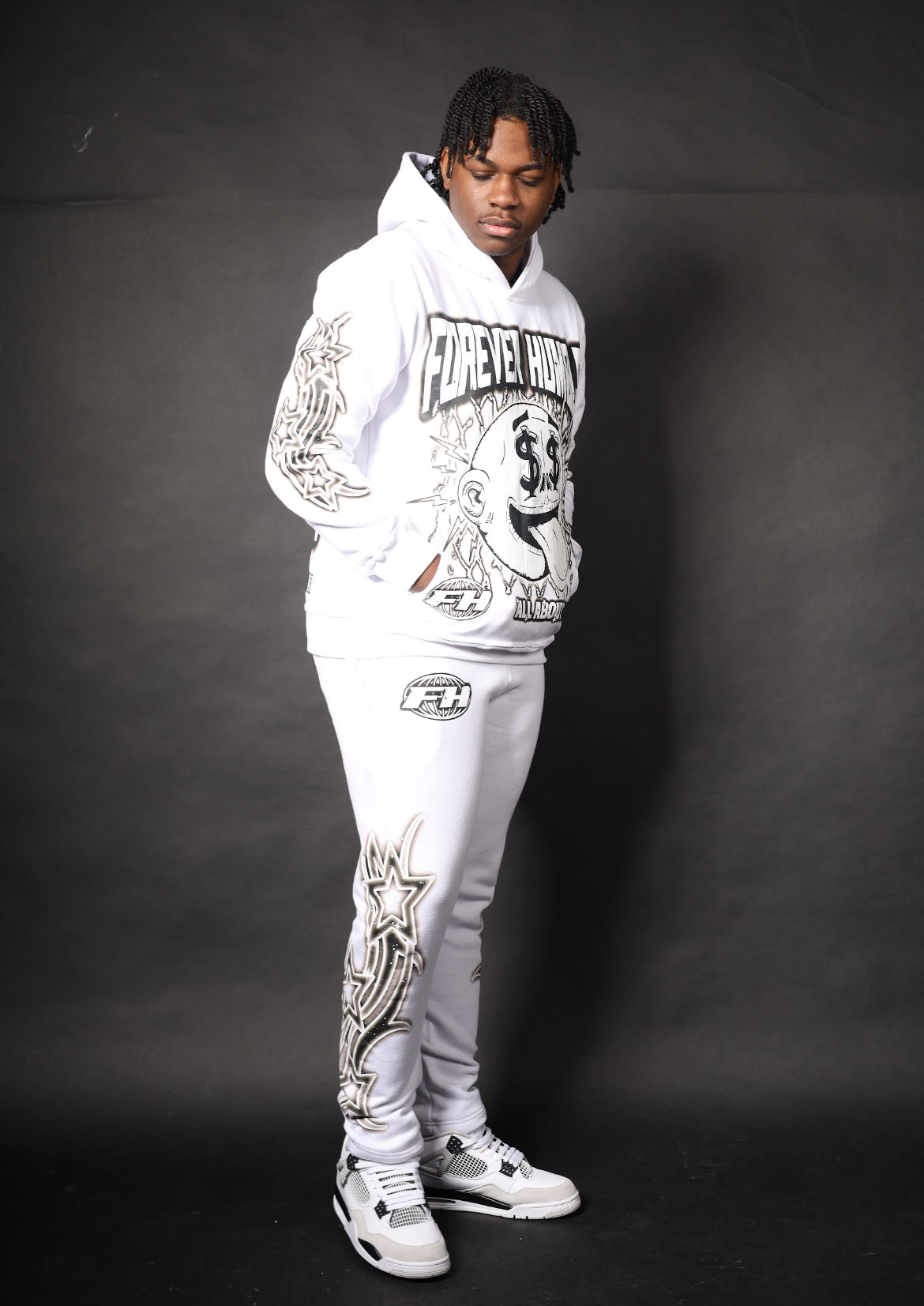 "All About Dinero" Logo Hoodie (Pre-Order)