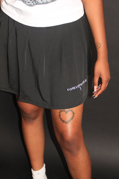 Demure High-Waist Skirt 
