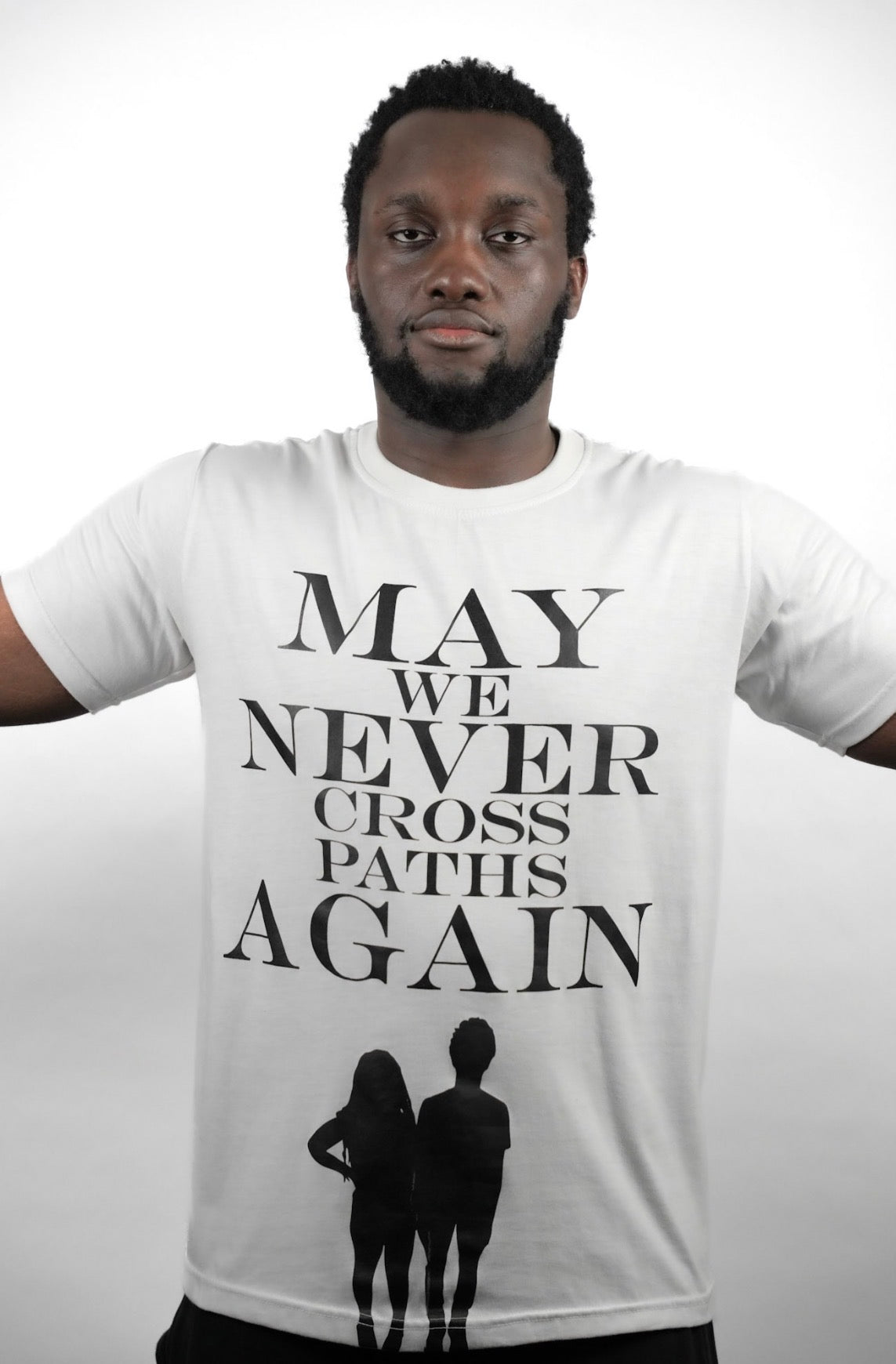 "May We Never Cross Paths Again" Graphic Tee