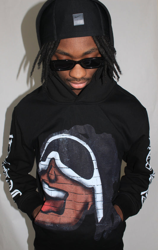 Ski Guy Winter Graphic Hoodie